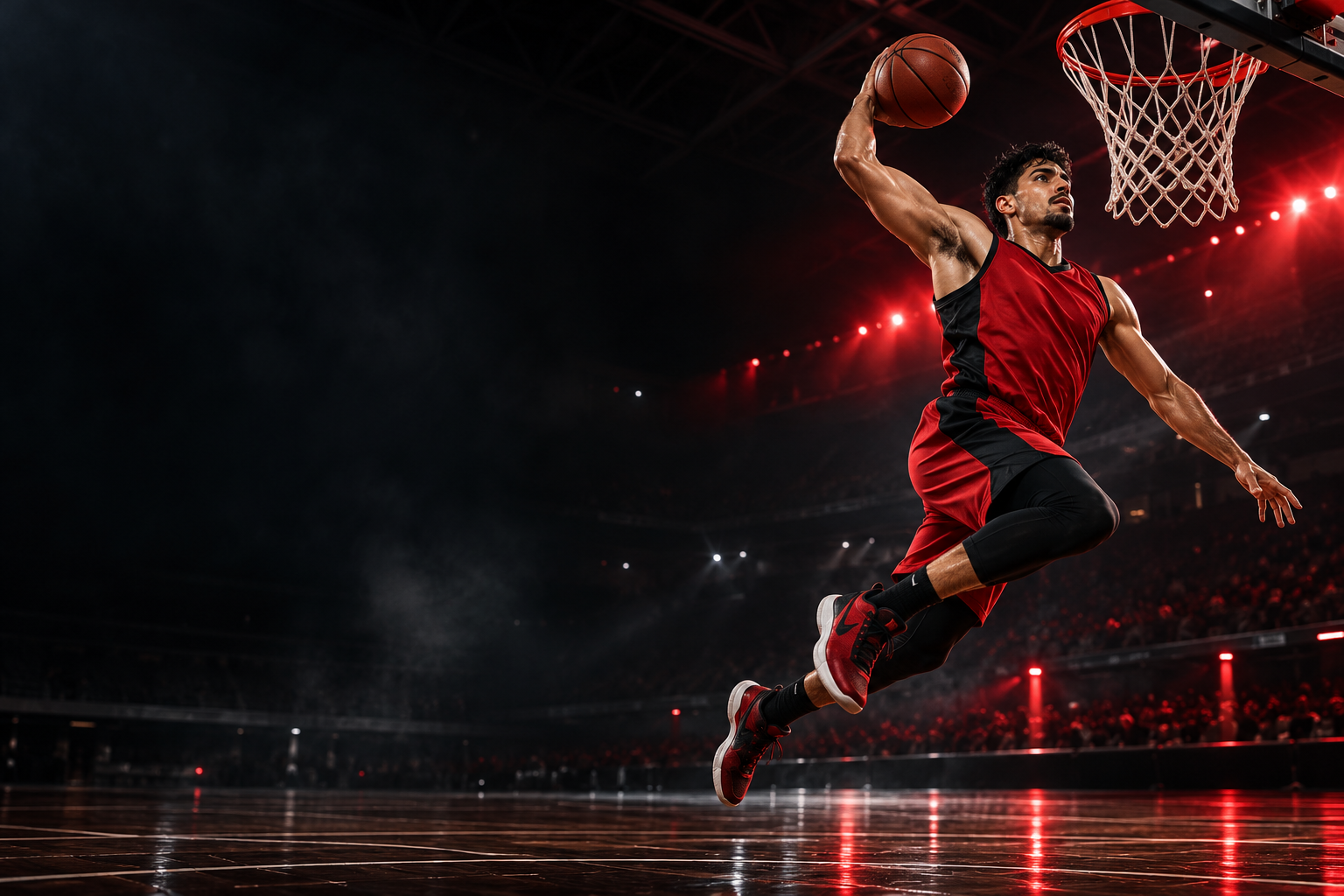 Basketball athlete demo artwork